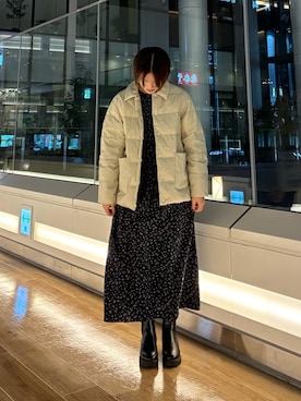 「アイテム（その他アウター）」を使った、 コヤマ  ヒナタさん（レディース・164cm・20代）の秋コーディネート