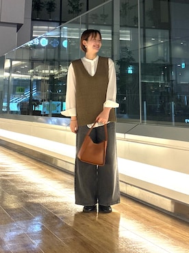 コヤマ ヒナタさん(レディース・163cm)の秋コーディネート