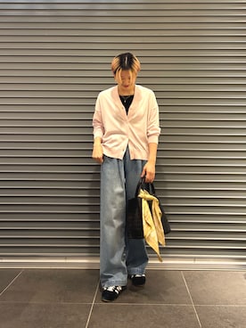 「URBAN RESEARCH DOORS（アーバンリサーチドアーズ）のadidas　TOKYO W（スニーカー、ブラック系）」を使った、 コヤマ  ヒナタさん（レディース・164cm）の春コーディネート