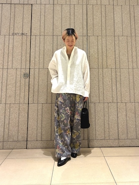 「かぐれ（カグレ）のアイテム」を使った、 コヤマ  ヒナタさん（レディース・164cm）の春コーディネート