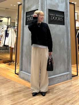 「ニット/セーター」｜ コヤマ  ヒナタさん（レディース・164cm）の冬コーディネート