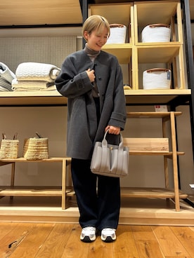 「アイテム（その他アウター）」を使った、 コヤマ  ヒナタさん（レディース・164cm・20代）の秋コーディネート