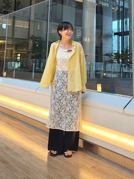 コヤマ ヒナタさん(レディース・164cm)の夏コーディネート