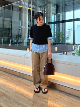 コヤマ ヒナタさん(レディース・164cm)の夏コーディネート