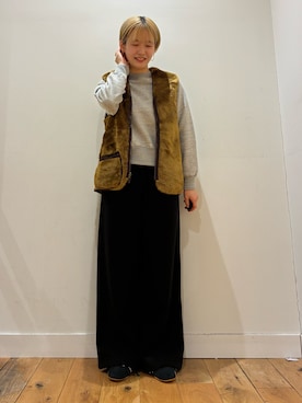 「adidas（アディダス）のadidas　TOKYO W（スニーカー）」を使った、 コヤマ  ヒナタさん（レディース・164cm）の冬コーディネート