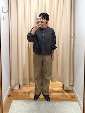 「かぐれ（カグレ）のアイテム（カーディガン/ボレロ）」を使った、 コヤマ  ヒナタさん（レディース・164cm）の秋コーディネート