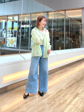 「フェスコーデ」｜「アイテム（パンプス）」を使った、kohinata0116さん（レディース・162cm）の春コーディネート