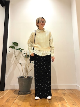 コヤマ ヒナタさん(レディース・164cm)の春コーディネート