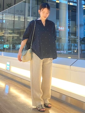  コヤマ  ヒナタさん（レディース・162cm）の夏コーディネート