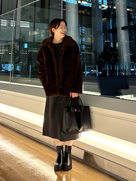 「アイテム（ワンピース/ドレス）」を使った、 コヤマ  ヒナタさん（レディース・164cm・20代）の秋コーディネート