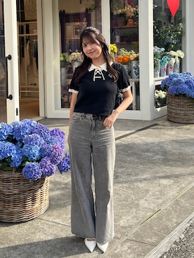 ゆずさん（レディース・161cm）の春コーディネート