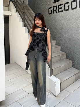 ゆずさん（レディース・161cm）の夏コーディネート
