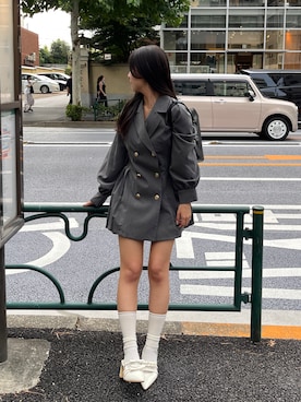 ゆずさん（骨格ナチュラル・レディース・161cm）の秋コーディネート