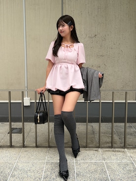 ゆずさん（レディース・161cm）の春コーディネート