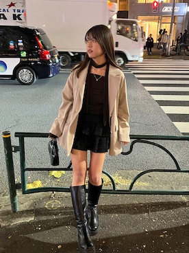 ゆずさん(レディース・161cm)の冬コーディネート