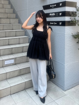 ゆずさん（骨格ナチュラル・レディース・161cm）の夏コーディネート