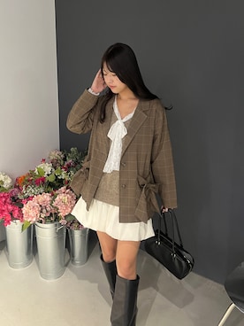 ゆずさん（レディース・161cm）の秋コーディネート