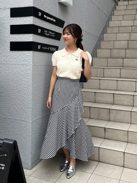 ゆずさん（レディース・161cm）の春コーディネート