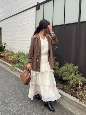 ゆずさん（レディース・161cm）の秋コーディネート