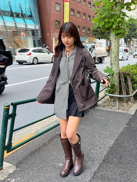 ゆずさん(レディース・161cm)の秋コーディネート