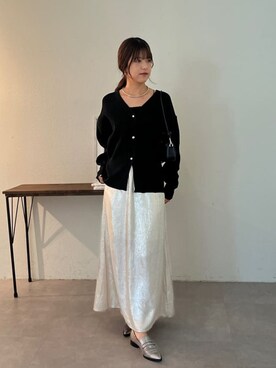 「CHARLES & KEITH（チャールズ & キース）のアイテム」を使った、ゆずさん（骨格ナチュラル・レディース・161cm）の秋コーディネート