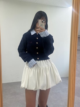 ゆずさん（骨格ナチュラル・レディース・161cm）の秋コーディネート