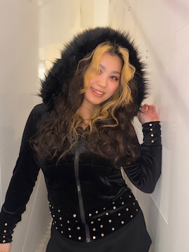 「Shine（シャイン）のアイテム」を使った、misorinさん（レディース・154cm）の冬コーディネート