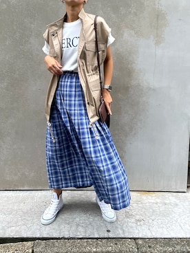 「MLI'A（エムリア）のアイテム」を使った、mliastaffさん（レディース・167cm）の夏コーディネート