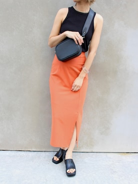 「MLI'A（エムリア）のアイテム」を使った、mliastaffさん（レディース・167cm）の春コーディネート