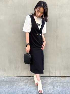 「MLI'A（エムリア）のアイテム」を使った、mliastaffさん（レディース・170cm）の春コーディネート