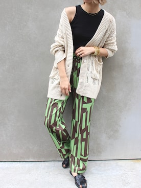 「MLI'A（エムリア）のアイテム」を使った、mliastaffさん（レディース・167cm）の春コーディネート