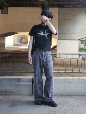 「アイテム（キーホルダー）」を使った、takuさん（メンズ・179cm）の夏コーディネート