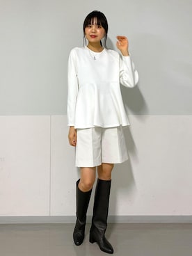 AZUMAさん（レディース・171cm）の秋コーディネート