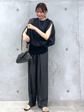 AZUMAさん（レディース・171cm）の春コーディネート