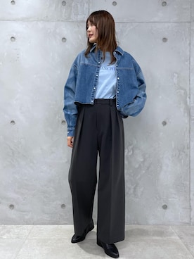 AZUMAさん（レディース・171cm）の夏コーディネート