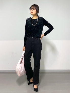 AZUMAさん（レディース・171cm）の冬コーディネート