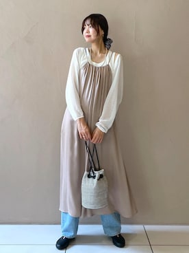 AZUMAさん（レディース・171cm）の夏コーディネート