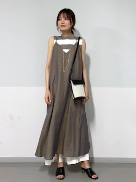 AZUMAさん（レディース・171cm）の夏コーディネート