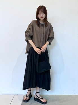 AZUMAさん（レディース・171cm）の夏コーディネート