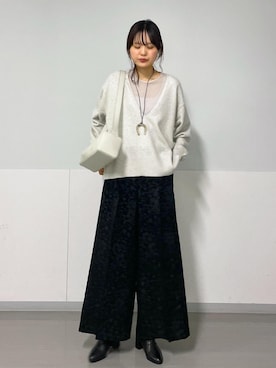 「REMME（レメ）のアイテム」を使った、AZUMAさん（レディース・171cm）の冬コーディネート