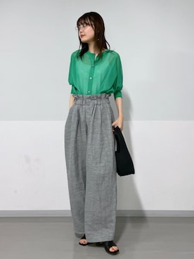 AZUMAさん（レディース・171cm）の春コーディネート