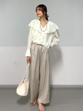 AZUMAさん（レディース・171cm）の夏コーディネート