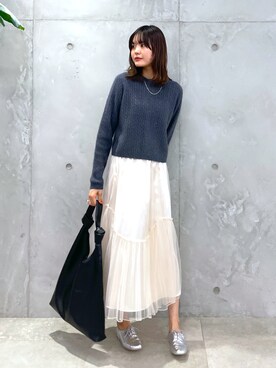 AZUMAさん（レディース・171cm）の冬コーディネート