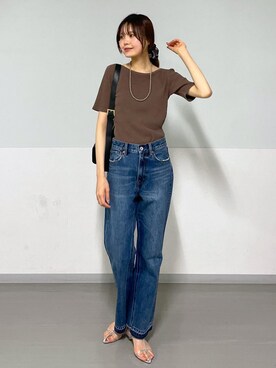 AZUMAさん（レディース・171cm）の春コーディネート