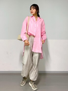 AZUMAさん（レディース・171cm）の春コーディネート