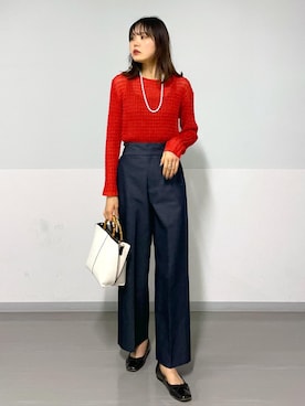 AZUMAさん（レディース・171cm）の冬コーディネート