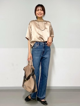 AZUMAさん（レディース・171cm）の春コーディネート