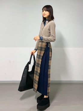 「オニール」｜AZUMAさん（レディース・171cm）の秋コーディネート