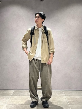 大木さん（メンズ・174cm）の秋コーディネート
