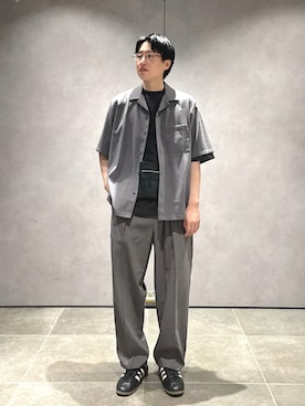 大木さん(メンズ・174cm)の夏コーディネート